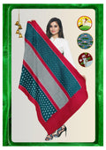 Ikkat Handloom Pochampally Cotton Dupatta