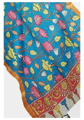 Pen Kalamkari Dupatta - Handcrafted