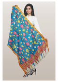 Pen Kalamkari Dupatta - Handcrafted
