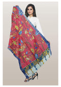 Pen Kalamkari Dupatta - Handcrafted