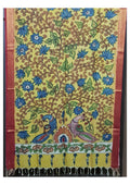 Pen Kalamkari Dupatta - Handcrafted