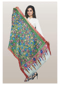 Pen Kalamkari Dupatta - Handcrafted