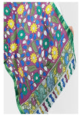 Pen Kalamkari Dupatta - Handcrafted