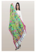 Pen Kalamkari Dupatta - Handcrafted