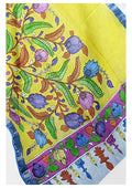 Pen Kalamkari Dupatta - Handcrafted