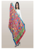 Pen Kalamkari Dupatta - Handcrafted