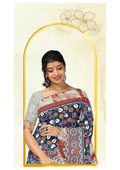 Kalamkari Silk Saree - Handcrafted