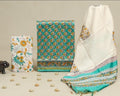 Bagru Print Chanderi Silk Designer Dress Material - Handcrafted