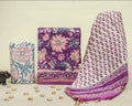 Bagru Print Chanderi Silk Designer Dress Material - Handcrafted