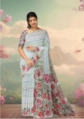 Silk Kota Zari Stripes - Multi Color