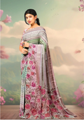 Silk Kota Zari Stripes - Multi Color