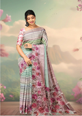 Silk Kota Zari Stripes - Multi Color