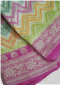 Rangkat Banarasee Georgette saree
