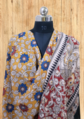 Cotton Dupatta Kalamkari - Handmade