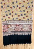 Cotton Dupatta Kalamkari - Handmade