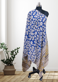 Cotton Dupatta Kalamkari - Handmade