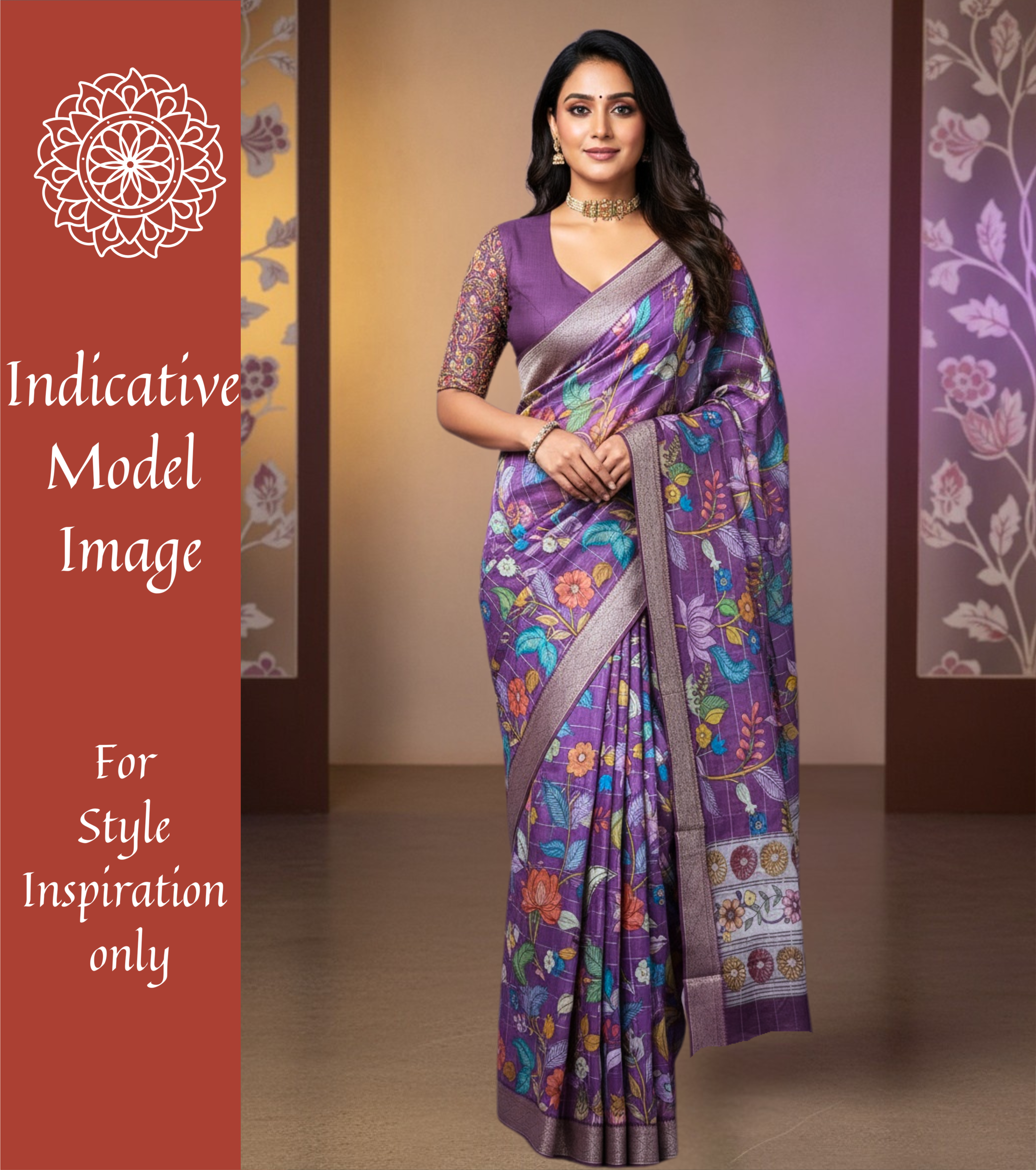 Pure Chinnon Crepe Silk Saree
