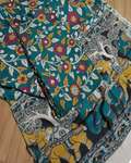 Kalamkari 2 pc set - Cotton Top & Cotton Dupatta