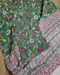 Kalamkari 2 pc set - Cotton Top & Cotton Dupatta