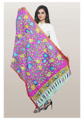 Pen Kalamkari Dupatta - Handcrafted