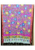 Pen Kalamkari Dupatta - Handcrafted