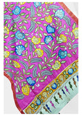 Pen Kalamkari Dupatta - Handcrafted
