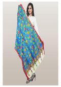 Pen Kalamkari Dupatta - Handcrafted