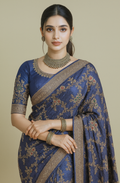 Banarasi Crush Silk Saree