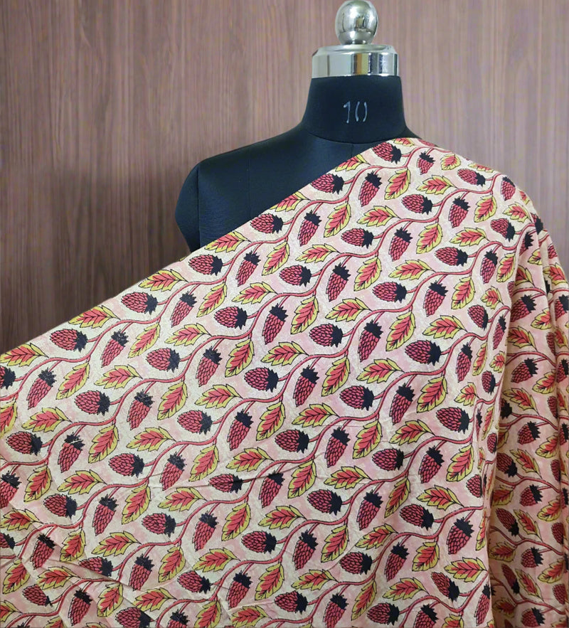 Handblock Print Cotton Fabric - Rs.295 Per Meter
